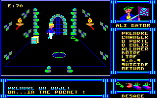 Screenshot of Le Tr&eacute;sor d'Ali Gator