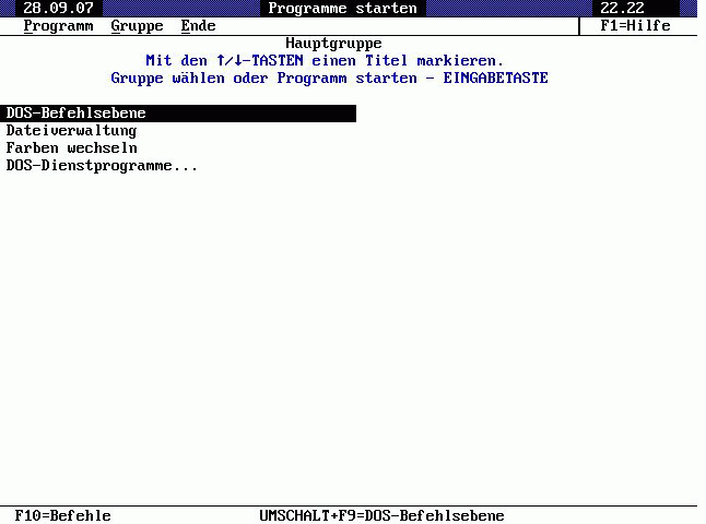 DOS 4 GUI