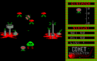 Screenshot of Comet Encounter