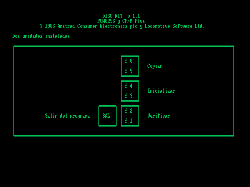 [Disckit 1.1 under CP/M 3 on the PCW]